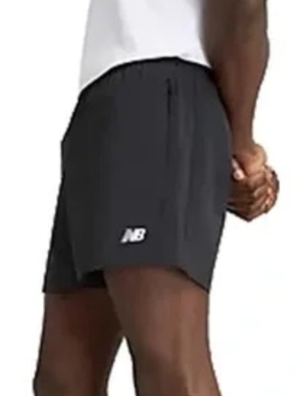 New Balance Black Athletic Running Shorts
